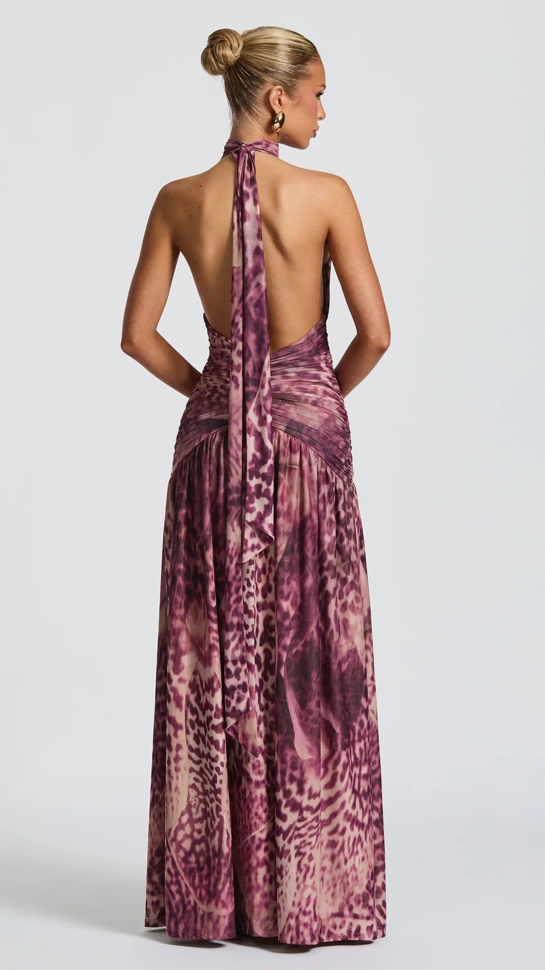 Rosalie Bloom Split Maxi Dress